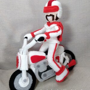 Duke Caboom in Toy Story _ English Crochet Pattern instant download_ Toy Story 4 image 10