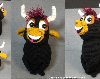 Ferdinand the Bull_ Digital Crochet Pattern PDF