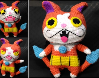 Jibanyan in Yo Kai Watch _ Crochet English Pattern