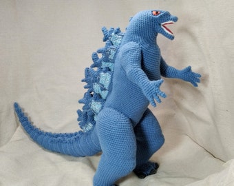 Crochet Giant Godzilla _ Godzilla Monsterverse _ PDF English crochet pattern of Godzilla