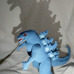 Crochet Giant Godzilla _ Godzilla Monsterverse _ PDF English crochet pattern of Godzilla image 2