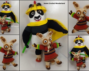 Master Shifu @ Kung Fu Panda _ Crochet English Pattern