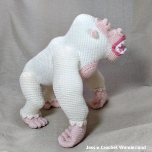 Crochet King Kong Gorilla _ Gorilla George Rampage _ English crochet pattern of King Kong Gorilla image 1