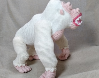 Crochet King Kong Gorilla _ Gorilla George Rampage _ English crochet pattern of King Kong Gorilla