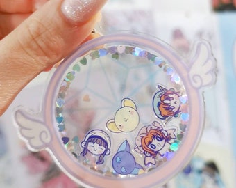Card Captor Sakura shaker keychain