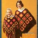 Vintage Adult and Child Poncho crochet patterns in PDF instant download version , PDF pattern
