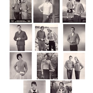 ebook , vintage New Fashions in Wool for ladies and Men vol.91 in PDF instant download version , PDF downloadable