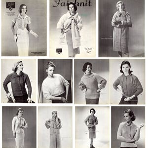ebook , Vintage FairKnit vol.23 in PDF instant download version , PDF downloadable