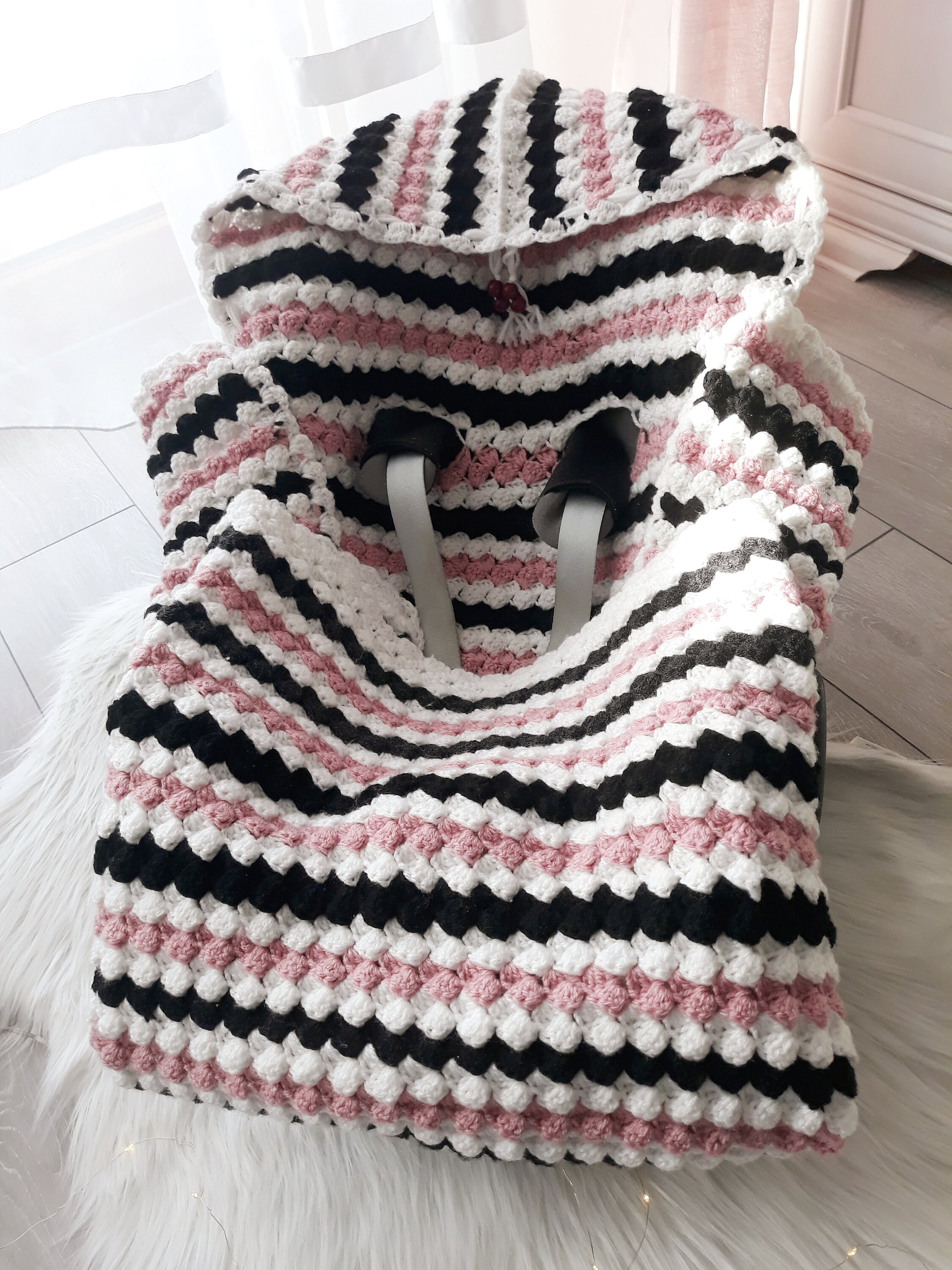 Wrap-around Blanket Crochet Pattern - Etsy