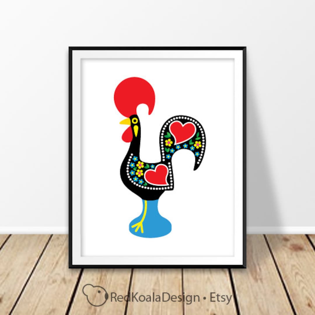 Wall Art, Portugal Art, Portuguese Rooster, Digital Print, Rooster of Barcelos Prints, Galo De Barcelos, Folk Art Wall Decor, Printables - Etsy Wall Art, Portugal Art, Portuguese Rooster, Digital Print, Rooster of Barcelos Prints, Galo De Barcelos, Folk Art Wall Decor, Printables - Etsy
