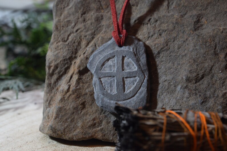 Sun Wheel Amulet