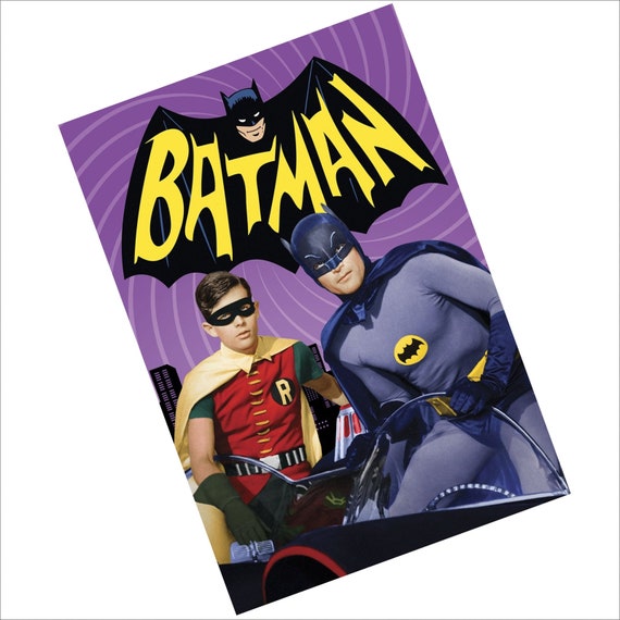 Metal Batman Robin Original TV Show 1966 Poster Aluminium Tin - Etsy  Australia
