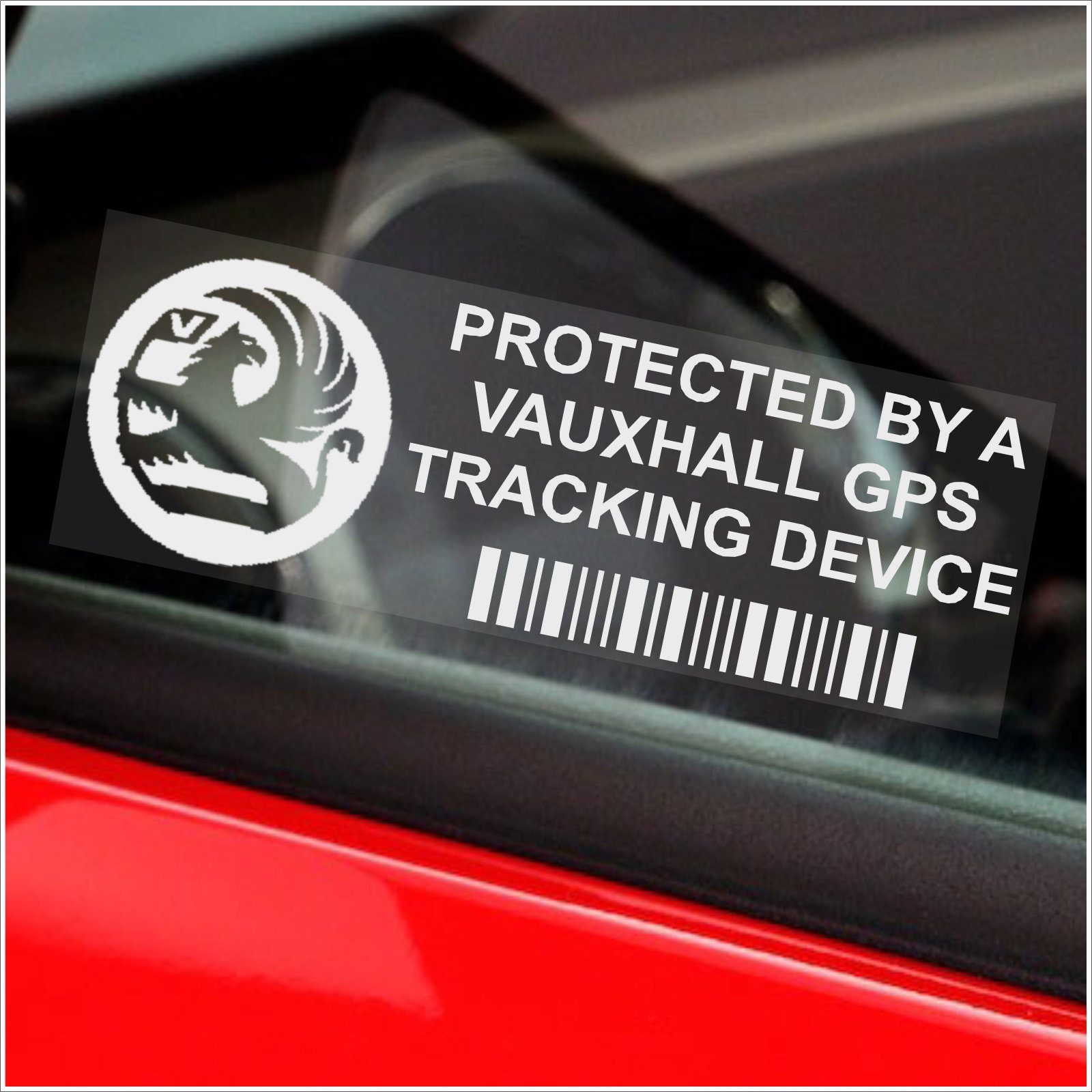 5 x Opel GPS Tracking Device Security Window BLACK Stickers-Car Alarm Tracker 