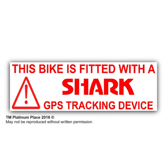 5 x MOTORBIKE-VIPER GPS Tracking Device-External Stickers-Bike,Security,Warning 