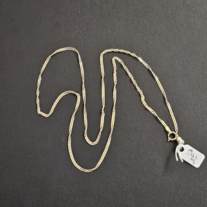 14k gold necklace 18 inch