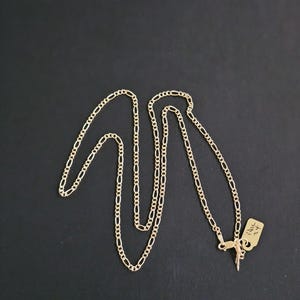 14k gold necklace 24 inch