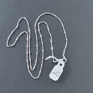 925 sterling silver necklace 18 inch