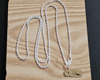 925スターリングシルバーネックレス 24インチ - Etsy 日本
