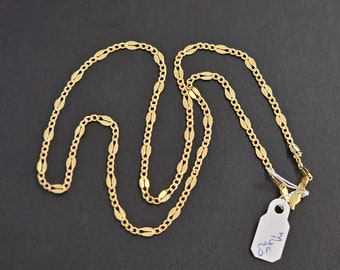 Collana in oro 14k da 20 pollici