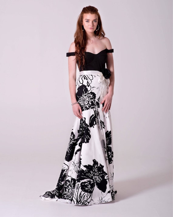 long flare dress