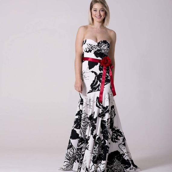fit and flare floor length dress