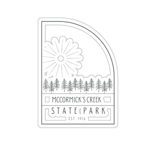 McCormick&#39;s Creek State Park Indiana Sticker