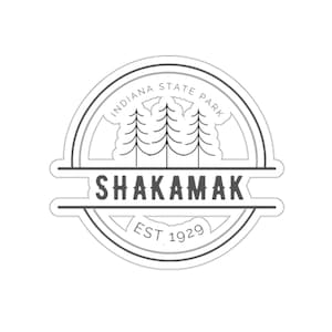 Shakamak State Park Indiana Sticker