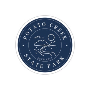 Potato Creek State Park Indiana Sticker