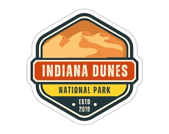Indiana Dunes Nationaal Park-sticker
