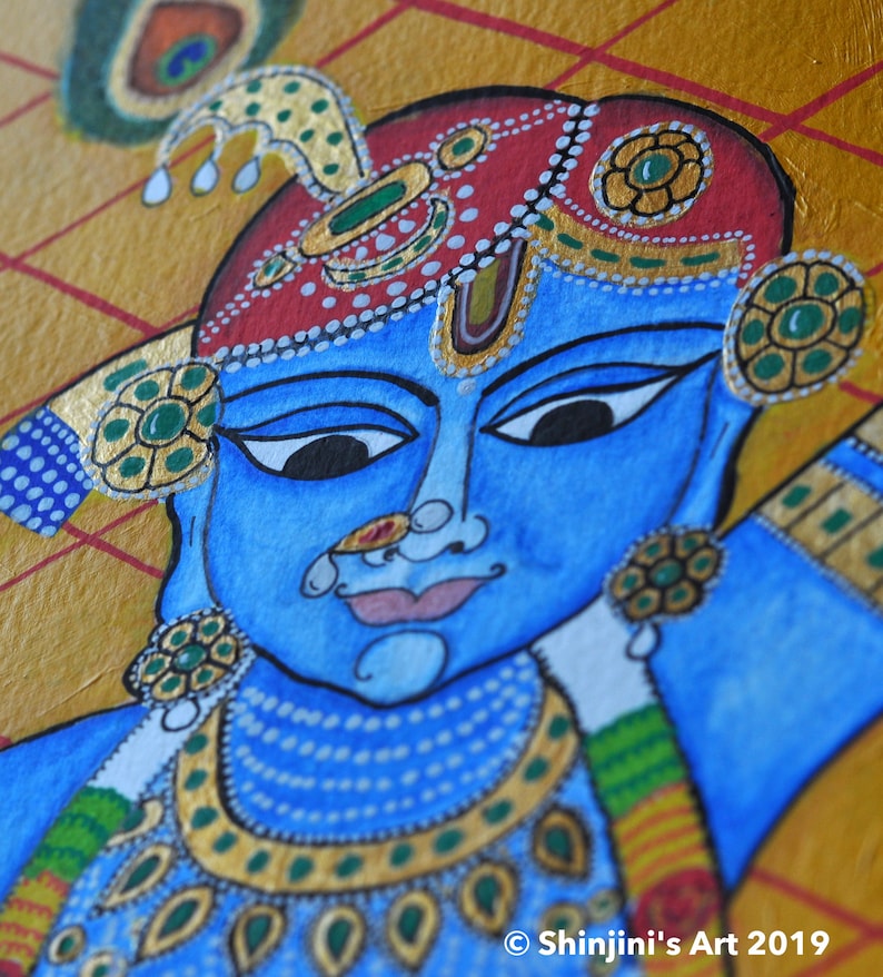 Srinathji Handmade Indian Art Etsy