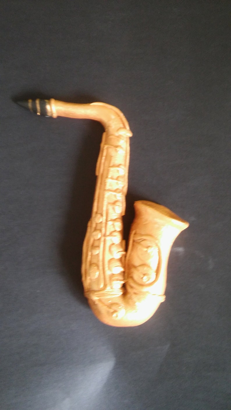 Saxophone Fondant Cake Topper Musician Cake Topper Handmade Edible Cake Topper Musician Birthday