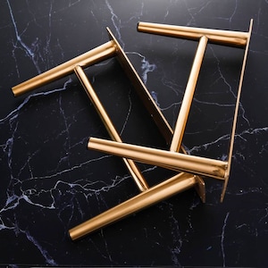 7 7/8&#39;&#39; Tapered Legs, Cabinet Legs, Cabinet Legs Gold, Furniture Legs, Brass Sofa Legs, Brass Table Legs, Bed Legs, Coffee Table Legs,