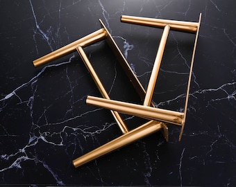 7 7/8'' Tapered Legs, Cabinet Legs, Cabinet Legs Gold, Furniture Legs, Brass Sofa Legs, Brass Table Legs, Bed Legs, Coffee Table Legs,