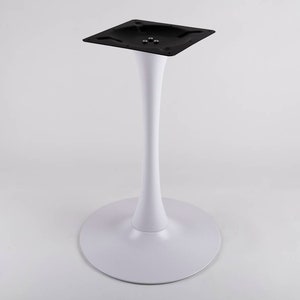 Tulip Round table, round table base, table base, kitchen table, table legs, dining table, round, metal table base, pedestal table,