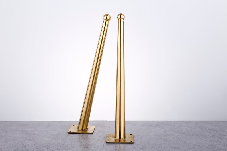 Brass Legs for Coffee Table Brass Bench Legs Brass Coffee Etsy