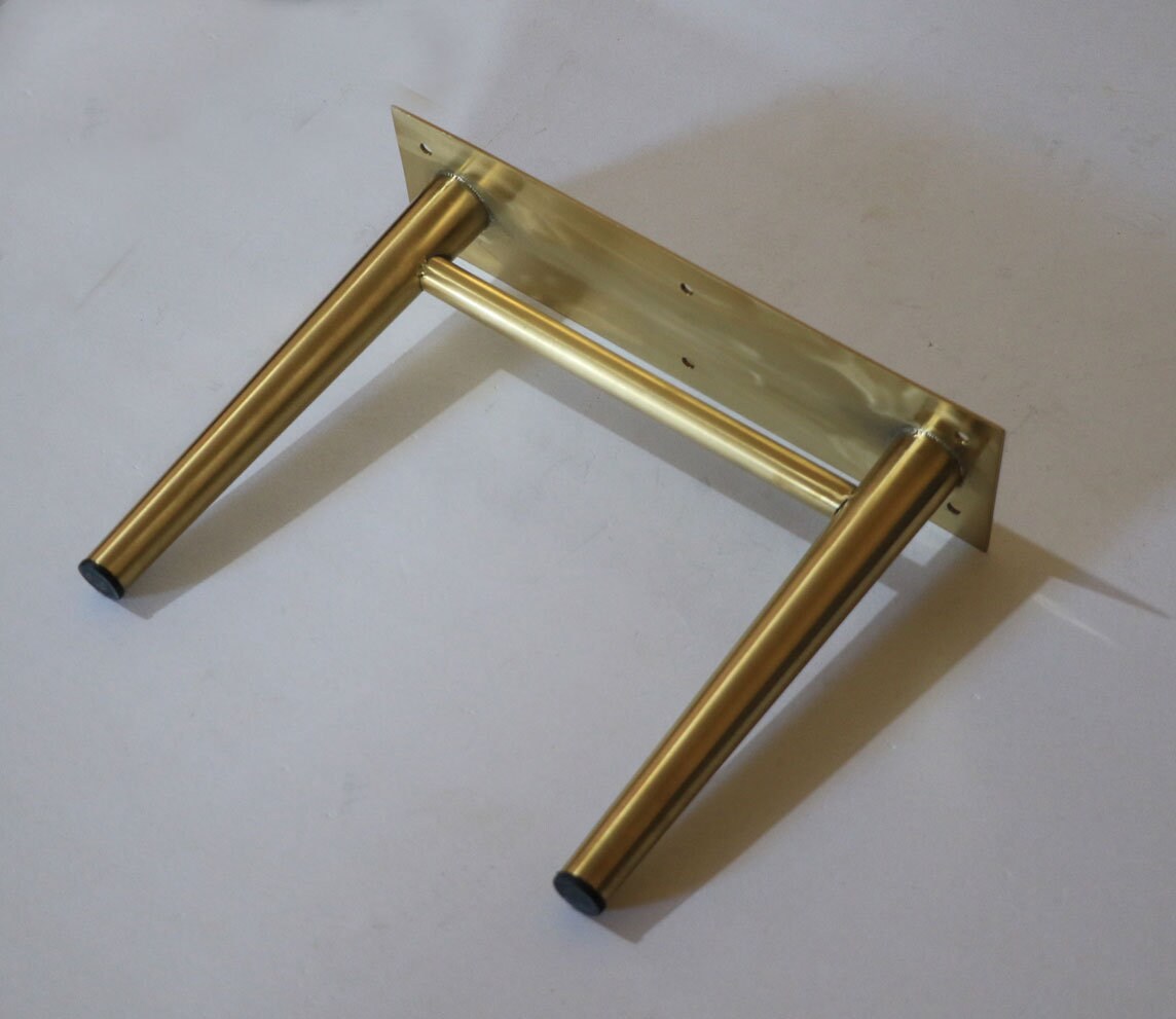 7 7/8'' Tapered Legs Legs Legs Gold Etsy