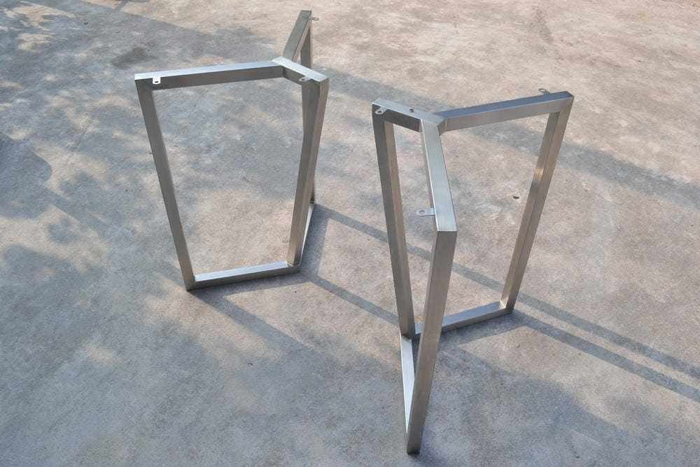 28''Table Base Bracket Metal Table Legs Industrial Etsy