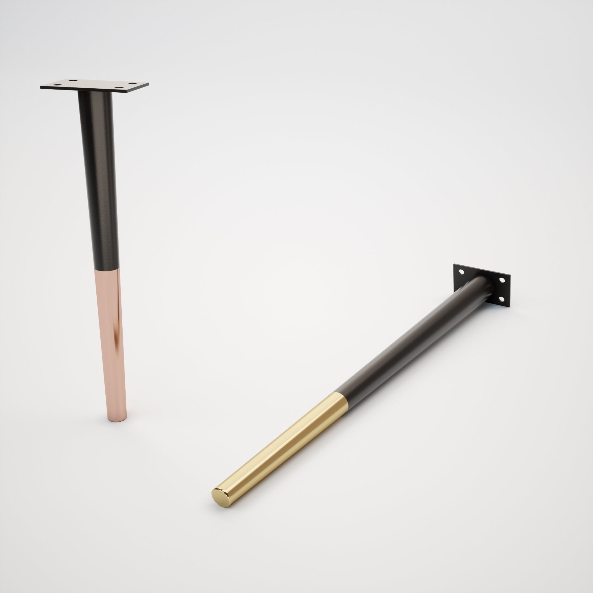 Patas de muebles de mediados de siglo patas de mesa de | Etsy