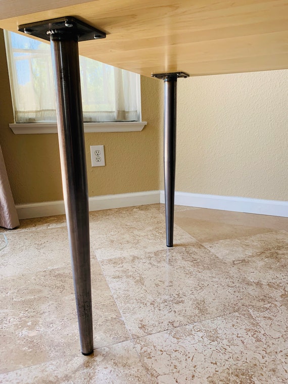 Square tapered table sale legs