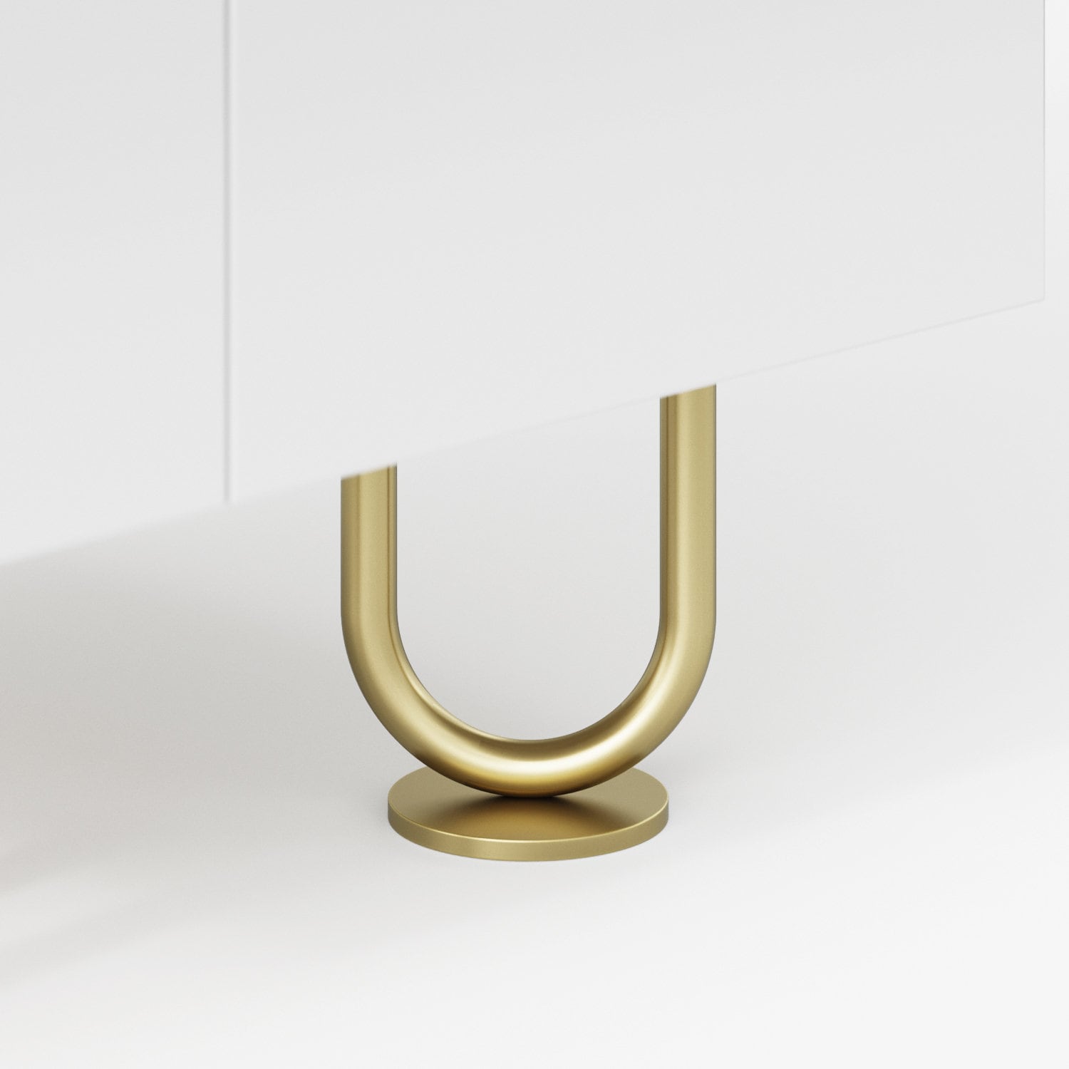 Set of 4 Brass Legs Brass Furniture Legs Metal Bench Etsy