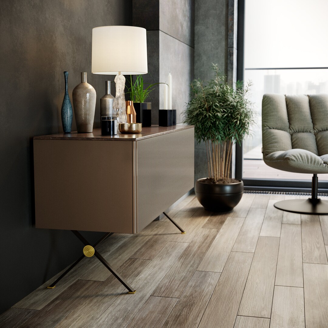 7 7/8'' X Base, Base, Legs Gold, Furniture Legs