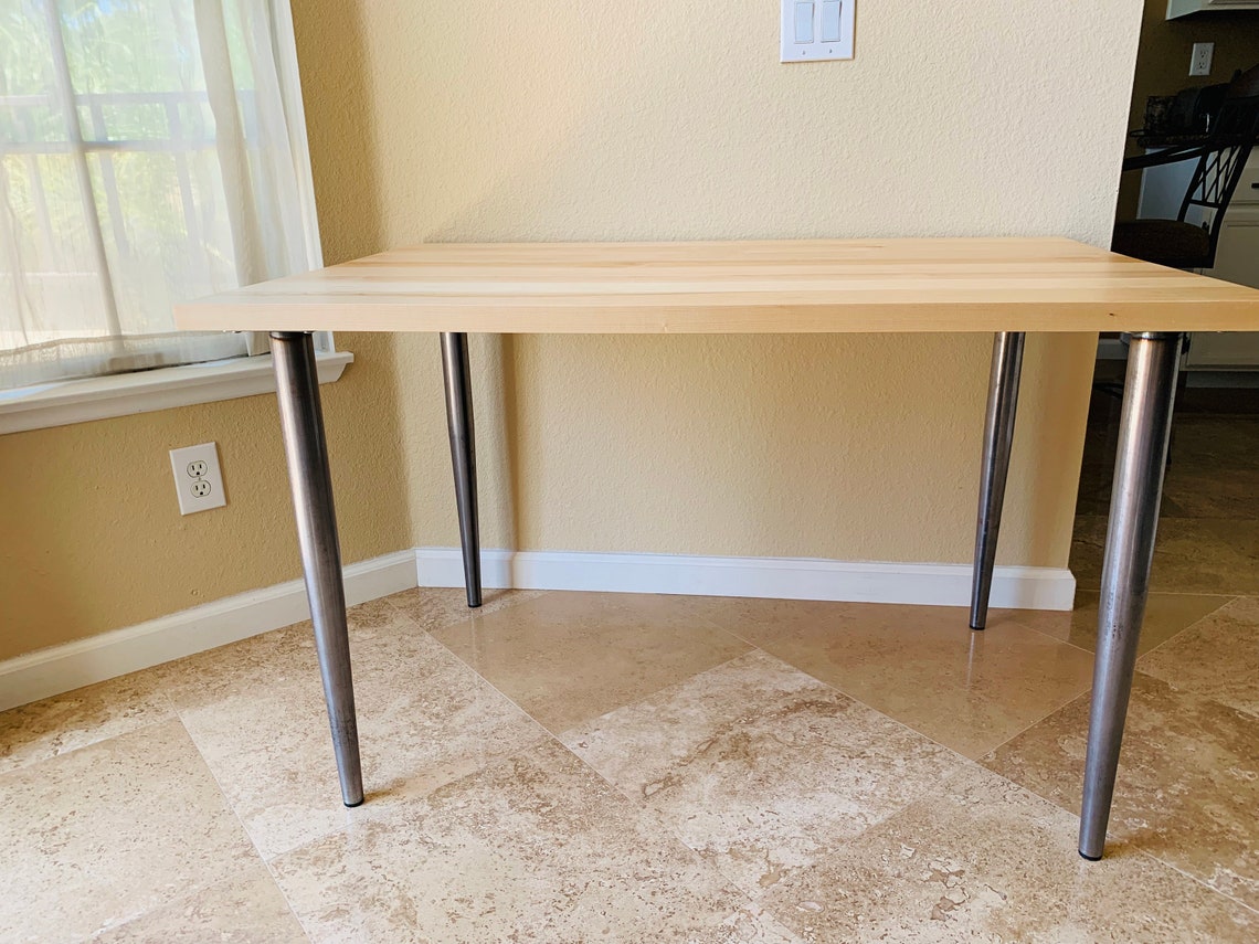 28'' Metal Tapered Legs Tapered Table Legs Tapered Etsy