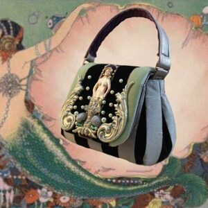 Aegean Mermaid Mini Handbag