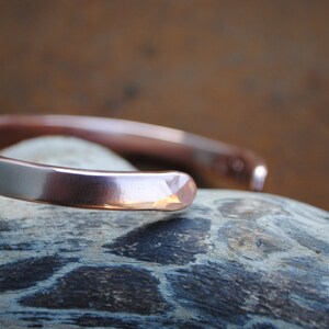 Luxury Hand Forged Copper Bangle image 2