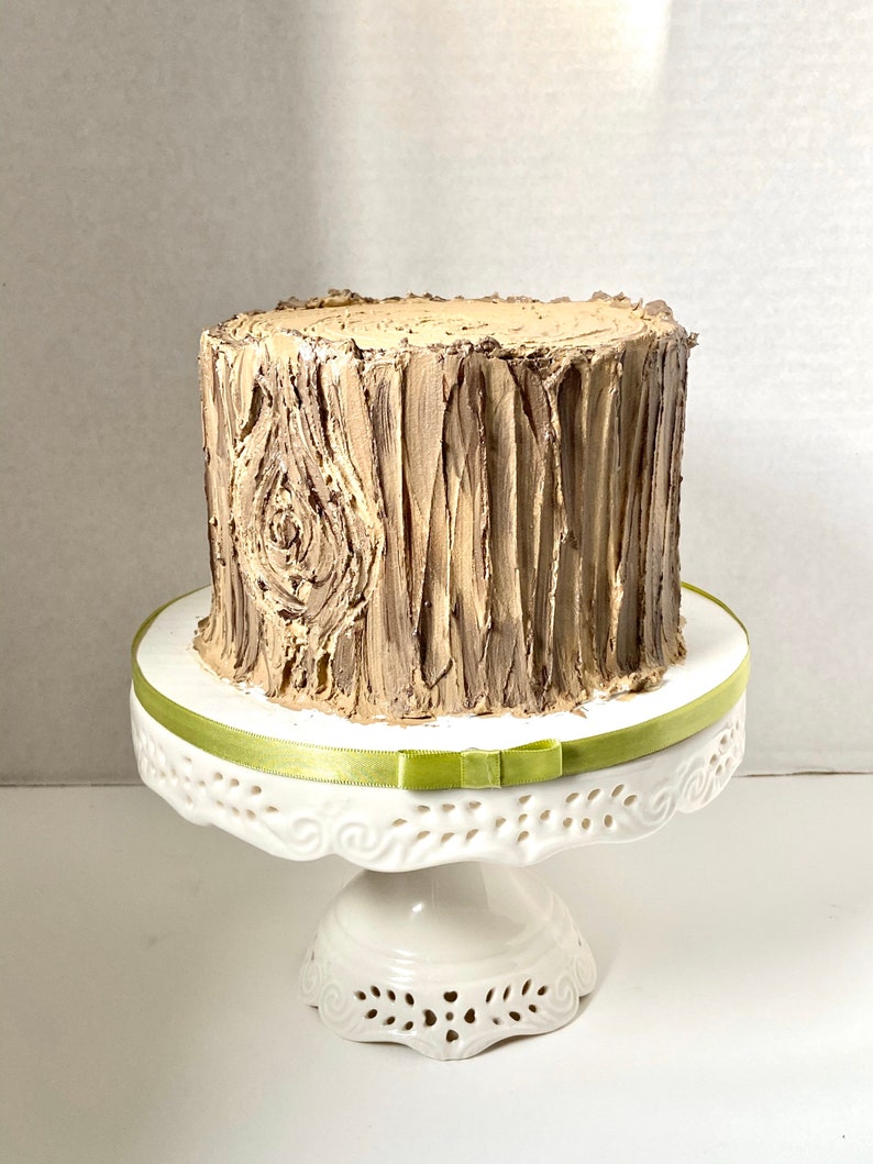 Fake tree stump 6 inch faux wood photo prop Etsy