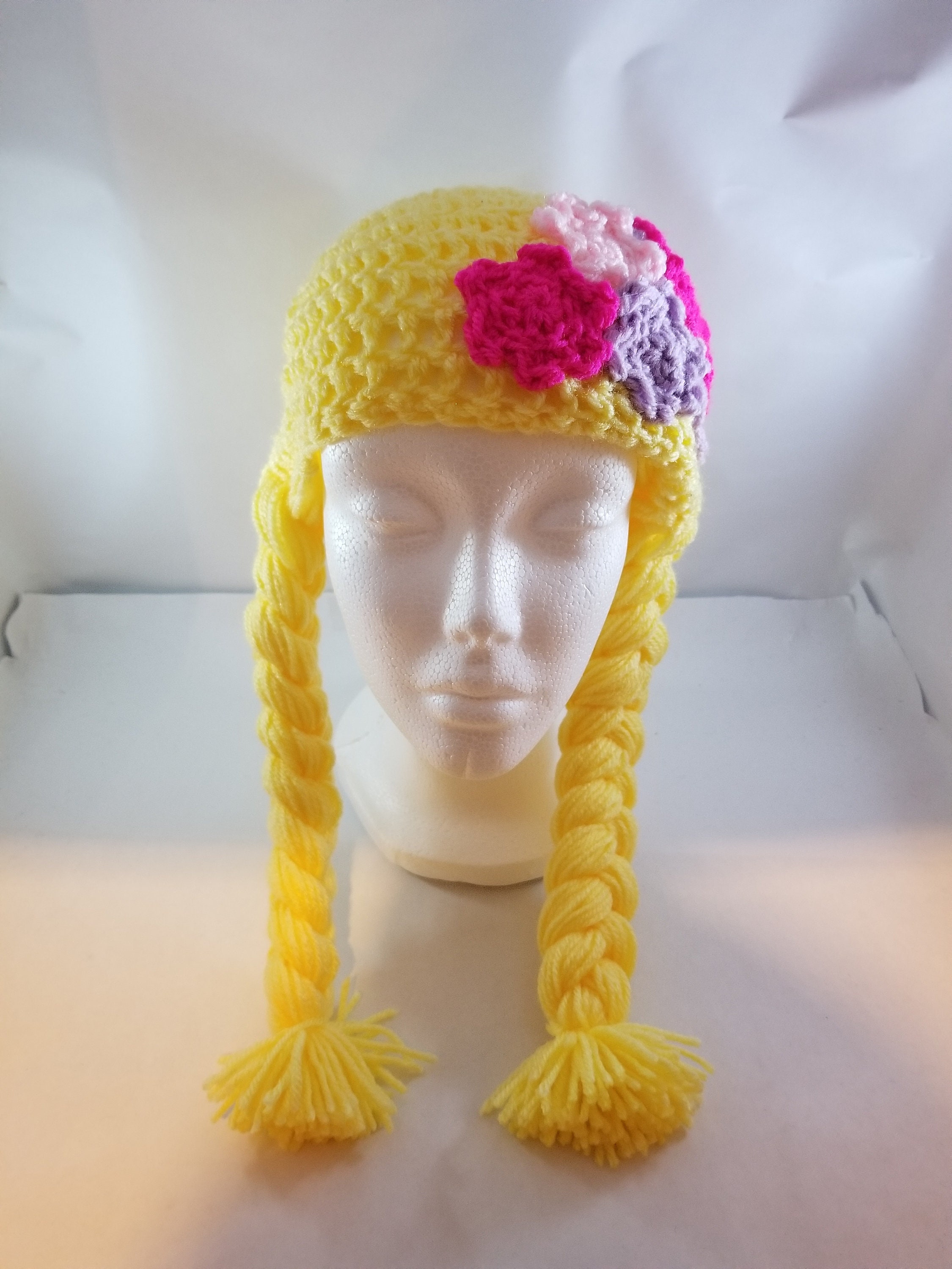 crochet rapunzel hat
