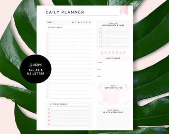 Daily And Weekly Printable Planner Pages