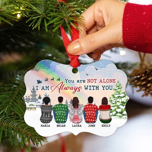 Personalized Family Ornament 2023, Christmas Gifts for Brothers & Sisters, Family Gifts, Memorial Gift, Memory Ornament, Christmas Decor