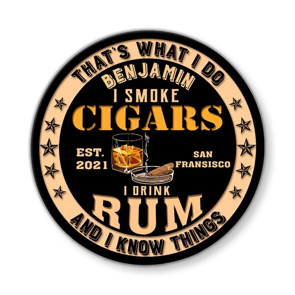Outdoor Cigar Sign Etsy