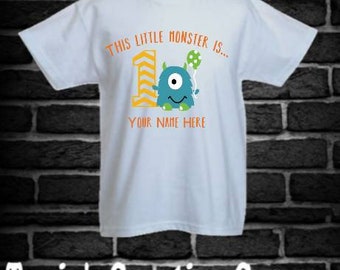 Monster Birthday Shirt